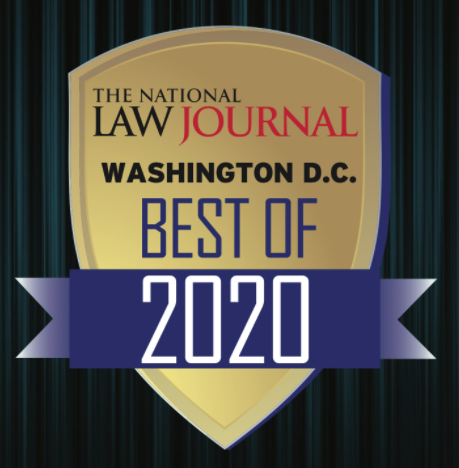 National Law Journal's Best of Washington D.C. 2020